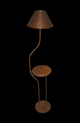 Luminária com mesa para telefone 