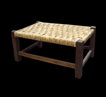 Mesa de centro tronco retangular