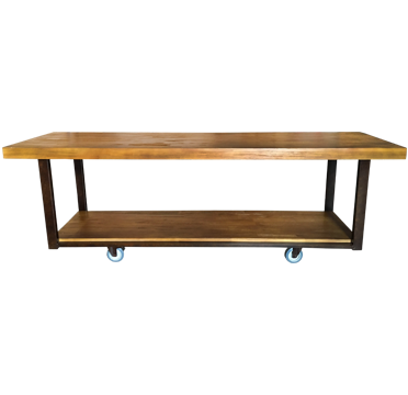Rack Armação 2 Tampos c/ Rodas 