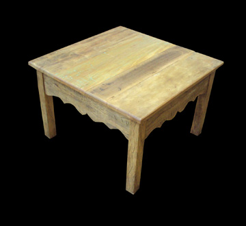 Mesa de centro tronco retangular