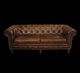 Sofá Chesterfield de Couro 