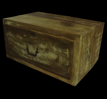 Mesa de centro tronco retangular
