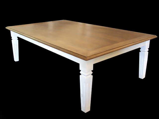 Mesa de centro tronco retangular