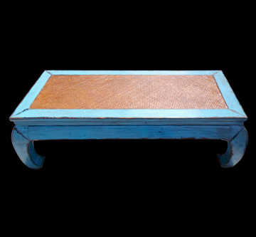 Mesa de centro tronco retangular