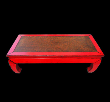 Mesa de centro tronco retangular