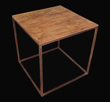 Mesa Lateral Pés de Ferro