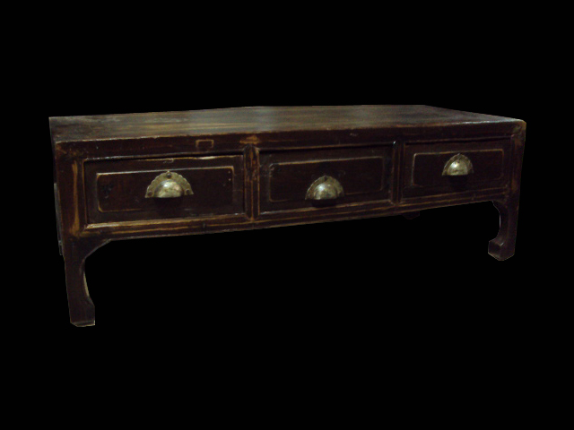 Mesa de centro tronco retangular