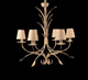 Lustre Folhas 6 braços 