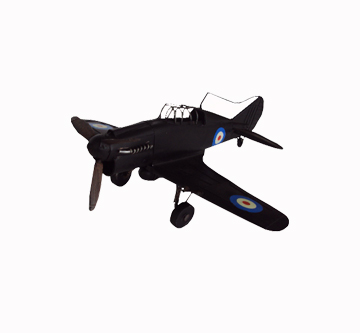 Avião Militar Decorativo