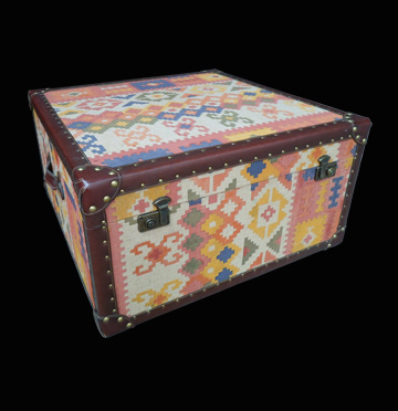 Mesa de centro tronco retangular