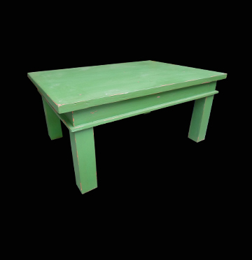 Mesa de centro tronco retangular