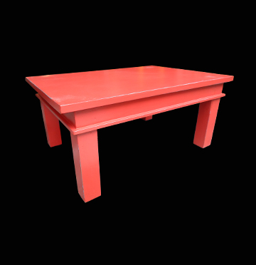 Mesa de centro tronco retangular