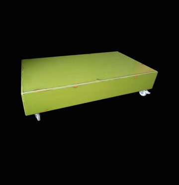 Mesa de centro tronco retangular