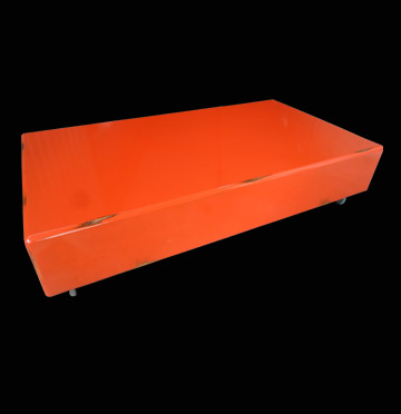 Mesa de centro tronco retangular