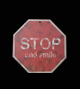 Placa Decorativa Stop and Smile