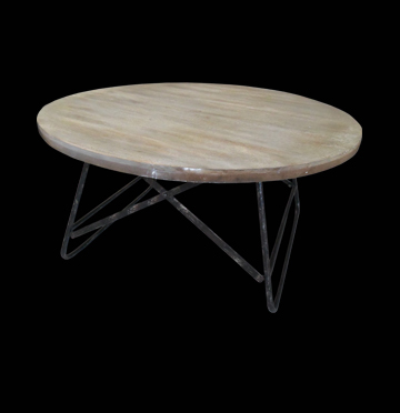Mesa de centro tronco retangular