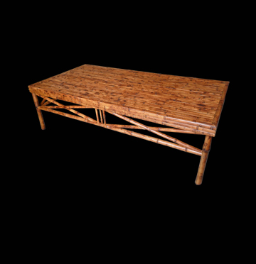 Mesa de centro tronco retangular