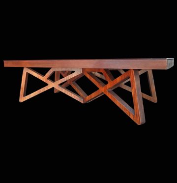 Mesa de centro tronco retangular