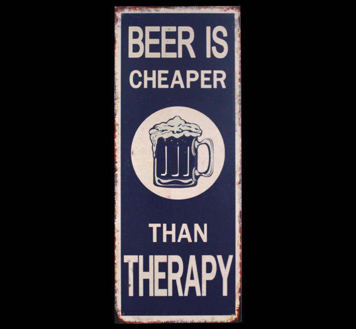 Placa Decorativa Beer is Cheap