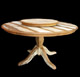Mesa de Jantar Redonda Pé Balão 