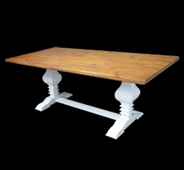 Mesa de Jantar Pés Branco