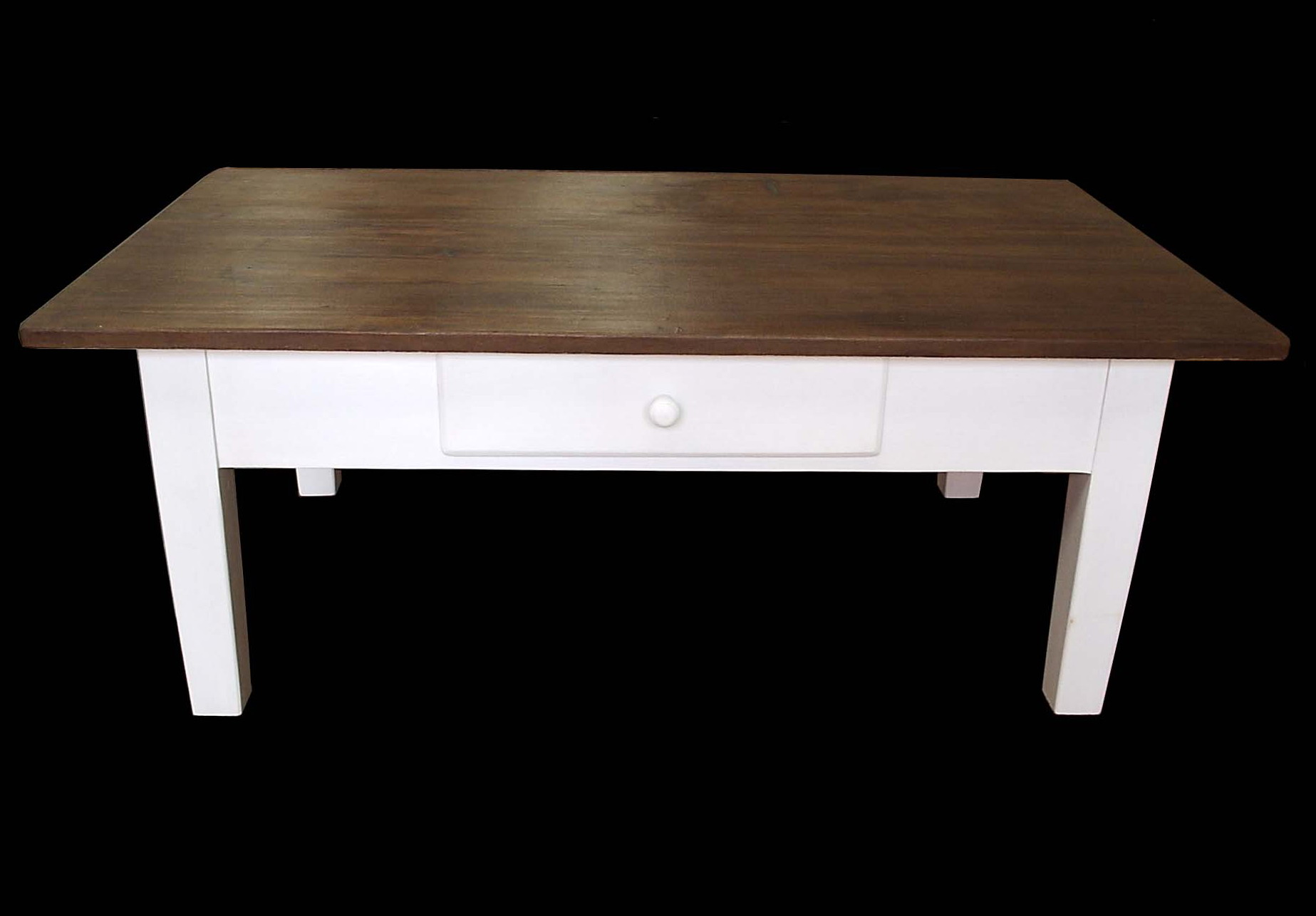 Mesa de centro tronco retangular