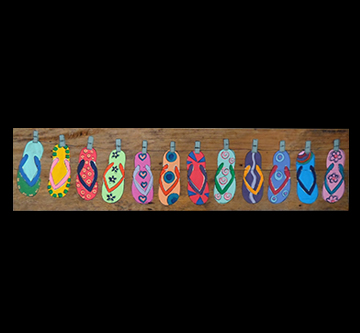 Painel Varal Havaianas