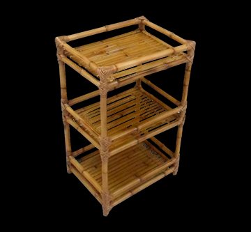 Mini Estante de Bambu