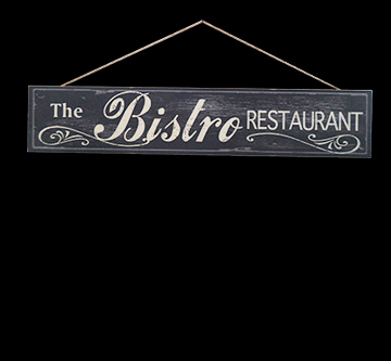 Placa The Bistrô
