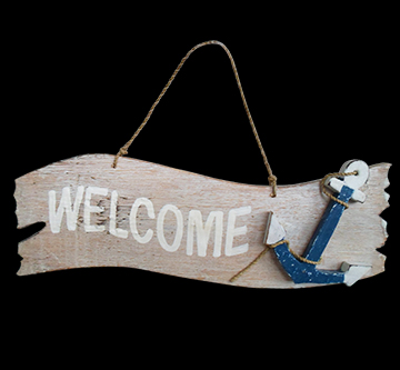 Placa Âncora Welcome