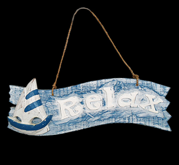 Placa Veleiro Relax