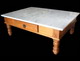 Mesa de Centro Tampo de Mármore 