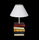 Abatjour Pilha de Livros