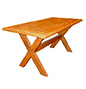 Mesa de Jantar Viga Pé X 
