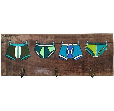 Cabideiro Varal Cueca