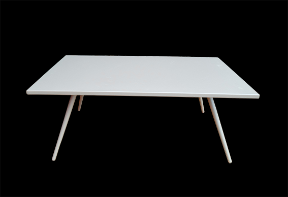 Mesa de centro tronco retangular