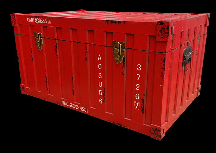 Baú Container Com Alça
