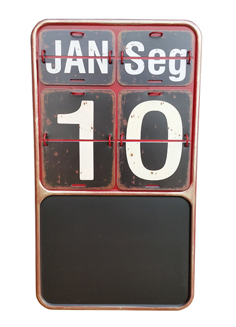 Placa Calendário