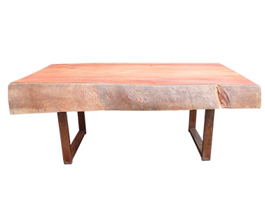 Mesa de centro tronco retangular