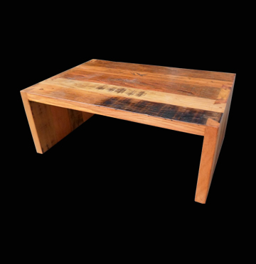 Mesa de centro tronco retangular