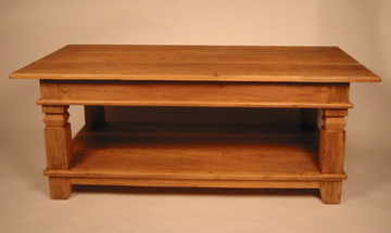 Mesa de centro tronco retangular
