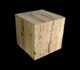 Mesa Lateral Fibra de Bananeira Cubo 