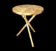 Mesa Lateral Bambu Redonda 