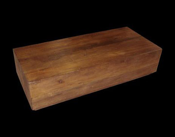 Mesa de centro tronco retangular