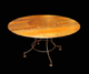 Mesa de Jantar RD PFE com Prato Giratório Embutido 