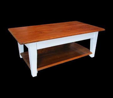 Mesa de centro tronco retangular