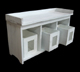 Banco Rustique 3 Caixas 